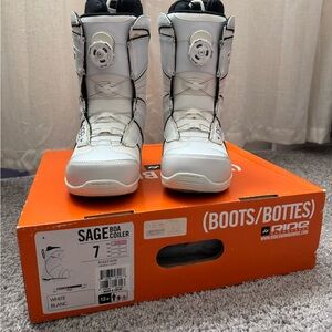 Ride Sage Women's Snowboard Boots - White
